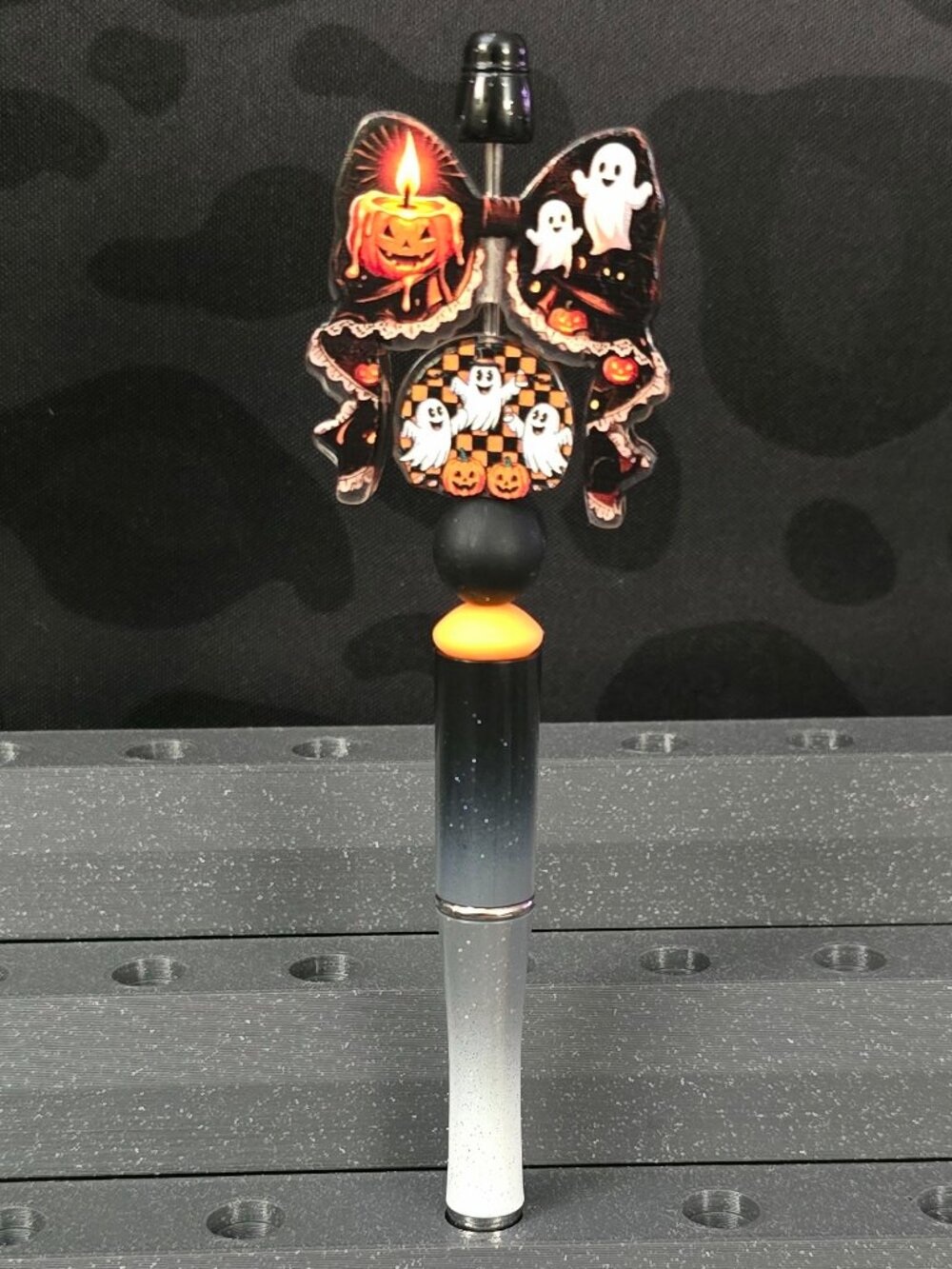 Ghost Halloween Acrylic Spinner Novelty Pen